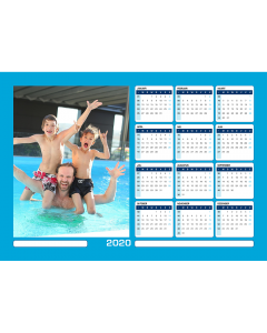 Magnetische Jaarkalender A4 Liggend