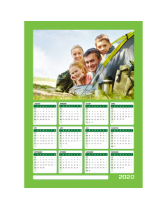 Magnetische Jaarkalender A3 Staand